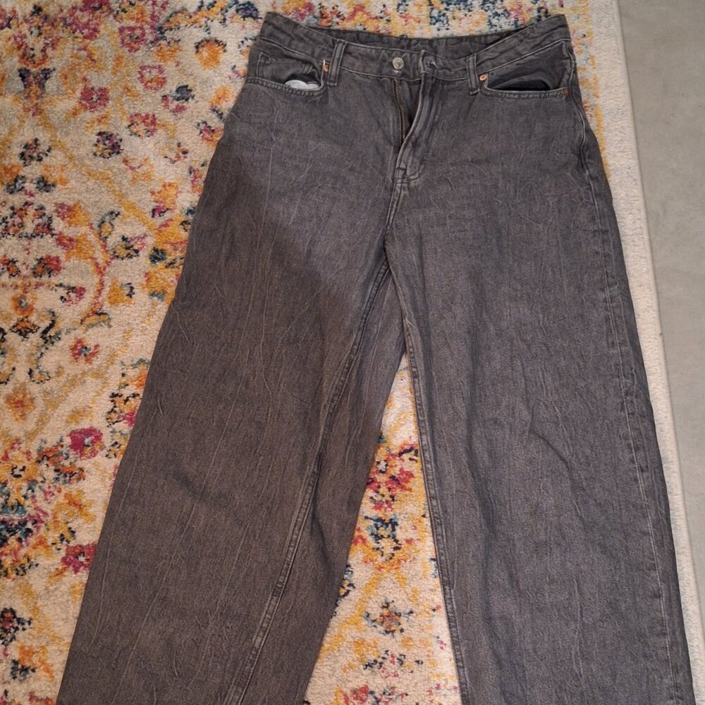 New black baggy jeans